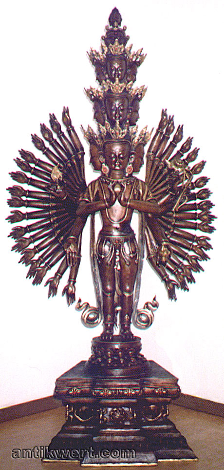 Avalokiteshvara-Sahasrabhuja-168 Gesamtansicht