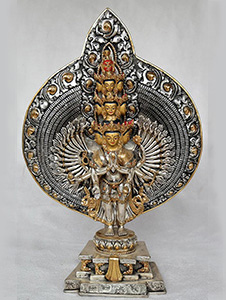 Avalokiteshvara-versilbert-vergoldet-223 Vorschau-Bild